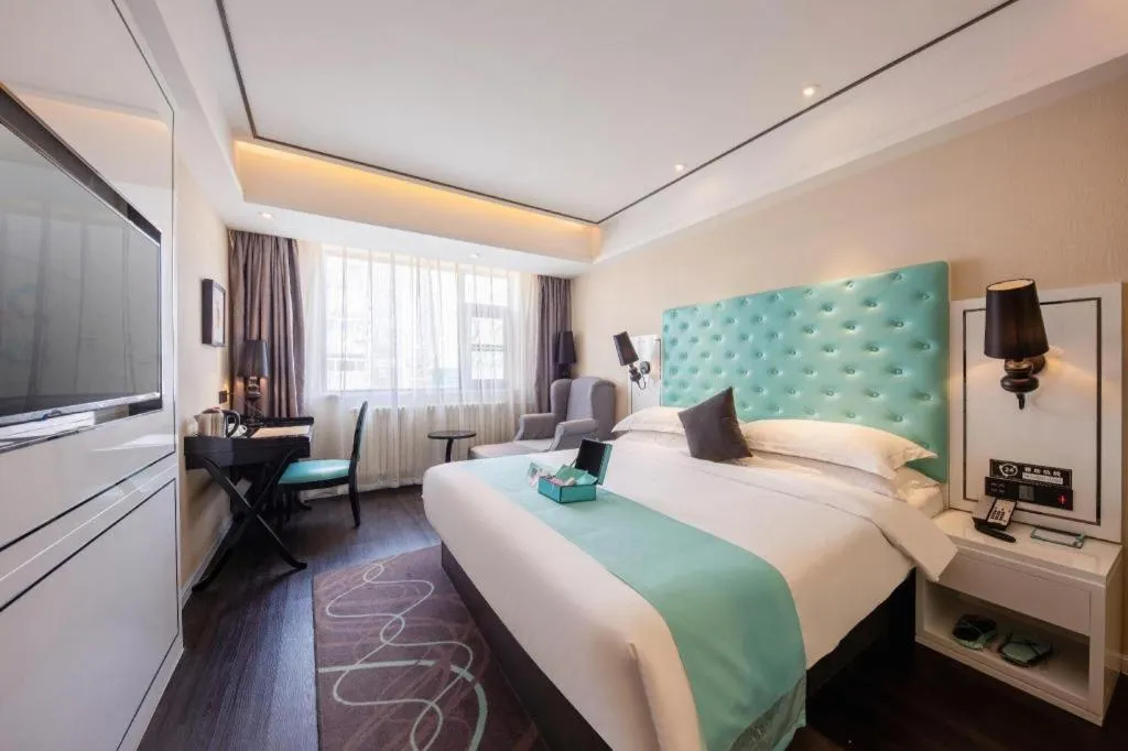 Bed in Xana Hotelle·JiNan Daminghu East Gate Shandong University