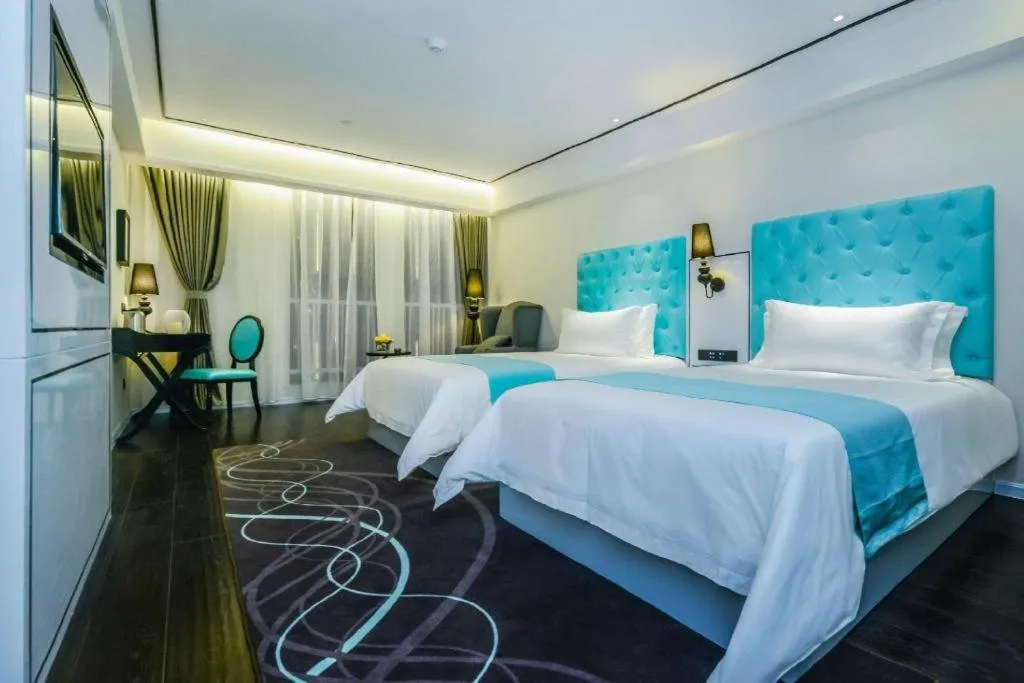 Bed in Xana Hotelle·JiNan Daminghu East Gate Shandong University