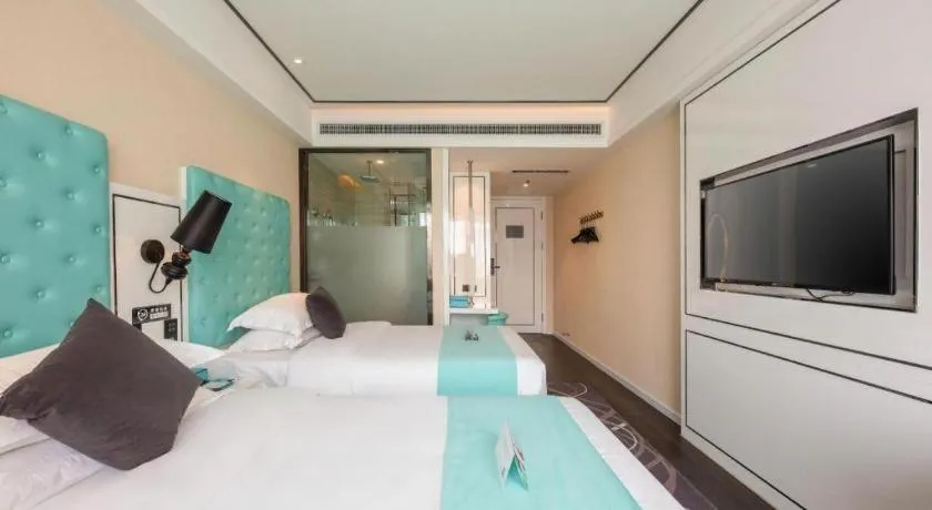 Bed in Xana Hotelle·JiNan Daminghu East Gate Shandong University