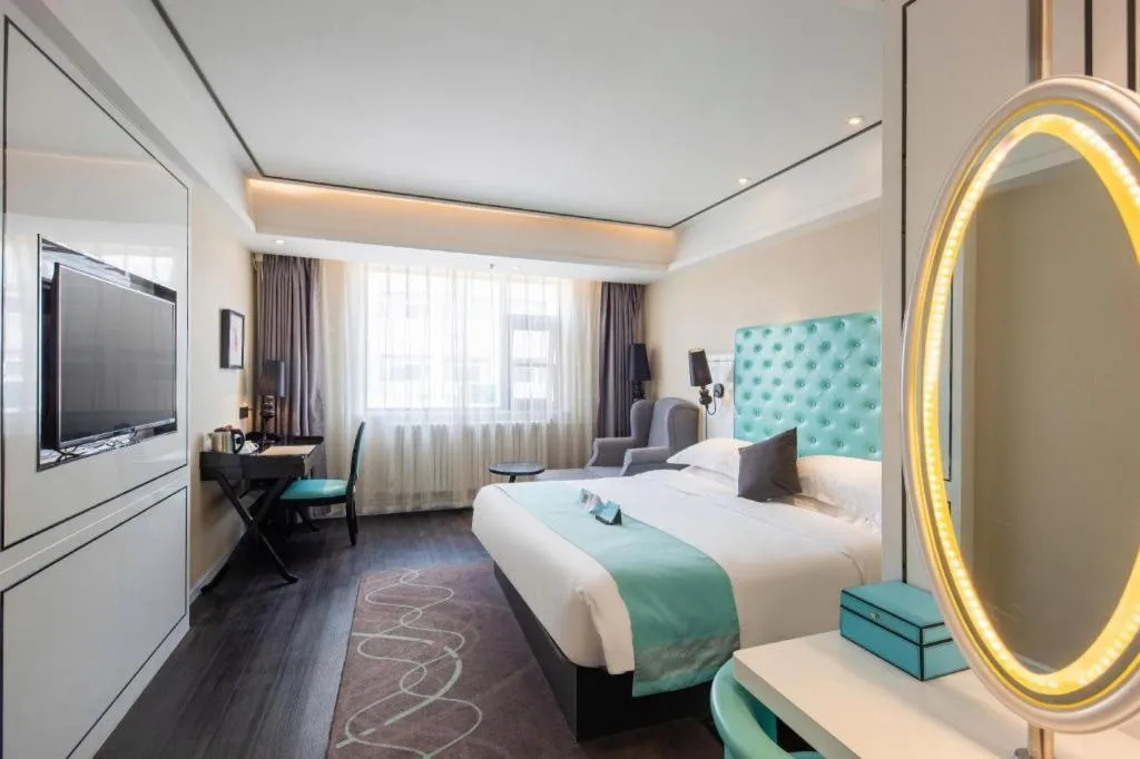 Bed in Xana Hotelle·JiNan Daminghu East Gate Shandong University