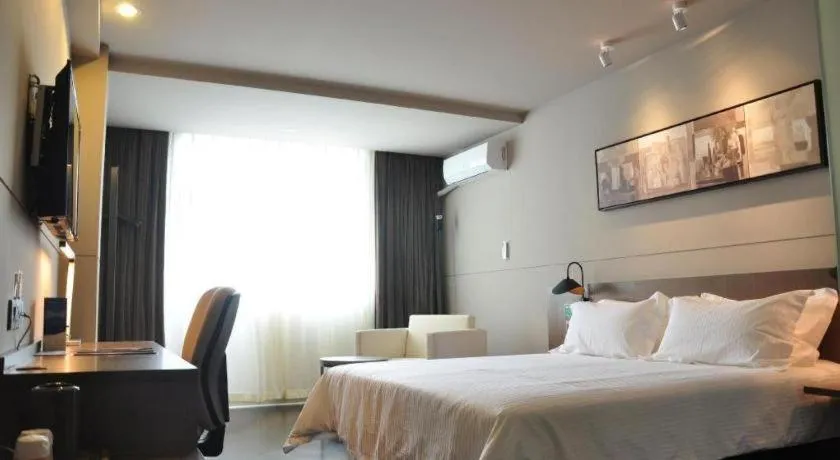 Bed in Jinjiang Inn Select Xuzhou Suning Plaza Jinguang East Road