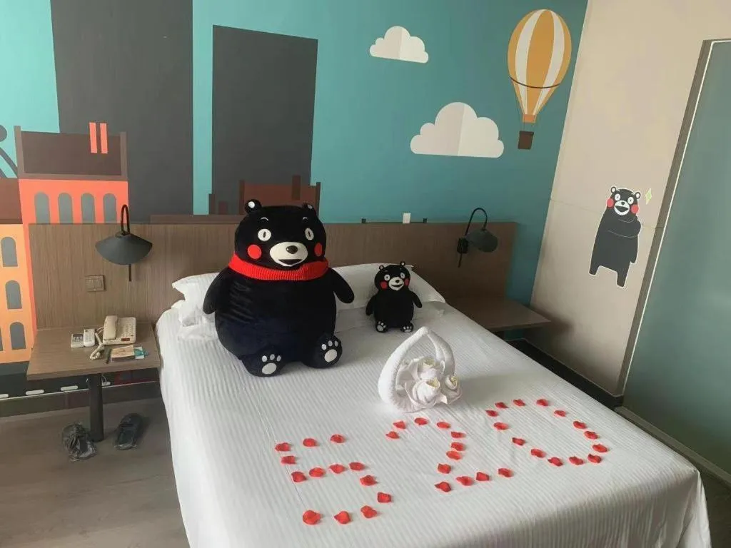 Bed in Jinjiang Inn Select Xuzhou Suning Plaza Jinguang East Road