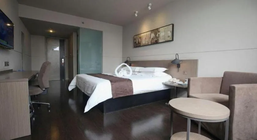 Bed in Jinjiang Inn Select Xuzhou Suning Plaza Jinguang East Road