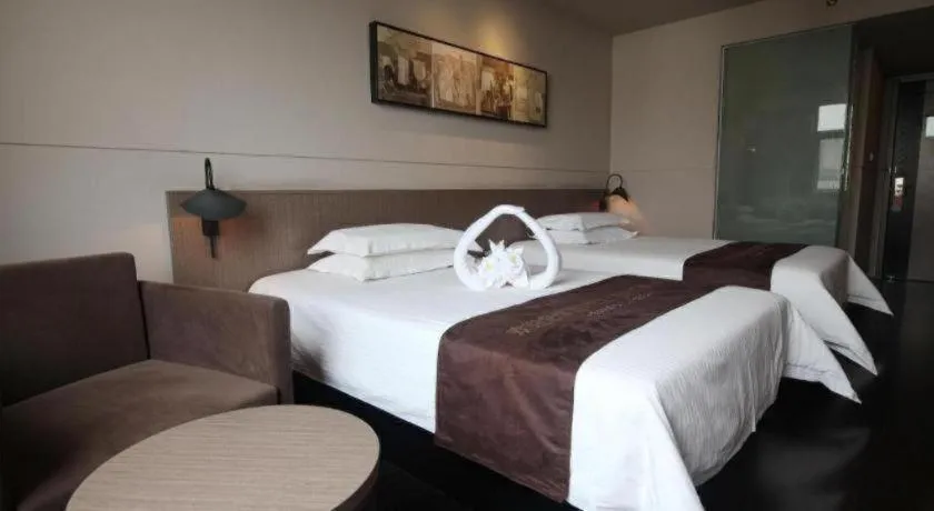 Bed in Jinjiang Inn Select Xuzhou Suning Plaza Jinguang East Road