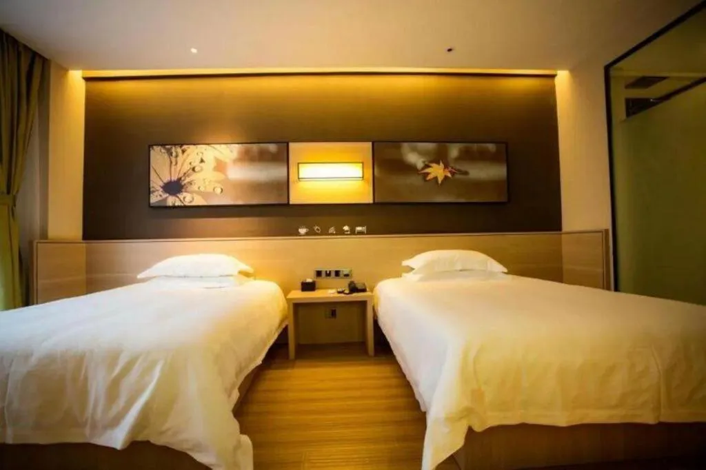 Bed in IU Hotels·Yinchuan Railway Station