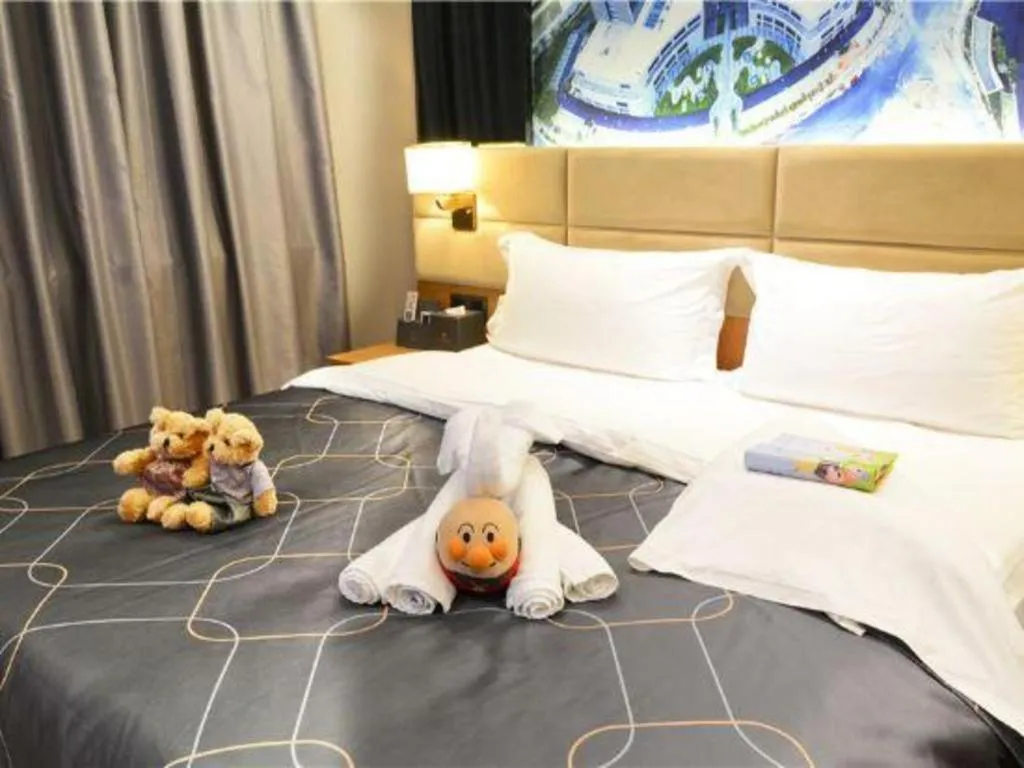 Bed in Chonpines Hotel North Xiamen Station Jimei University