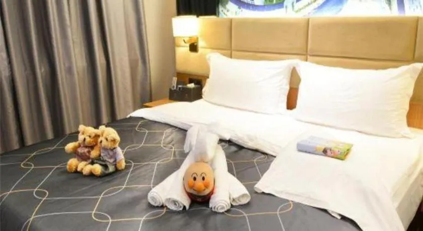 Bed in Chonpines Hotel North Xiamen Station Jimei University