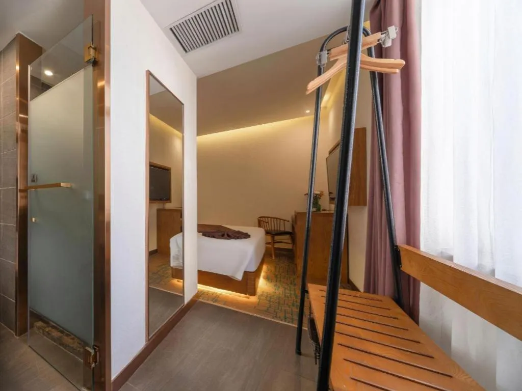 Bed in James Joyce Coffetel·Shenyang North Railway Station Shifu Square