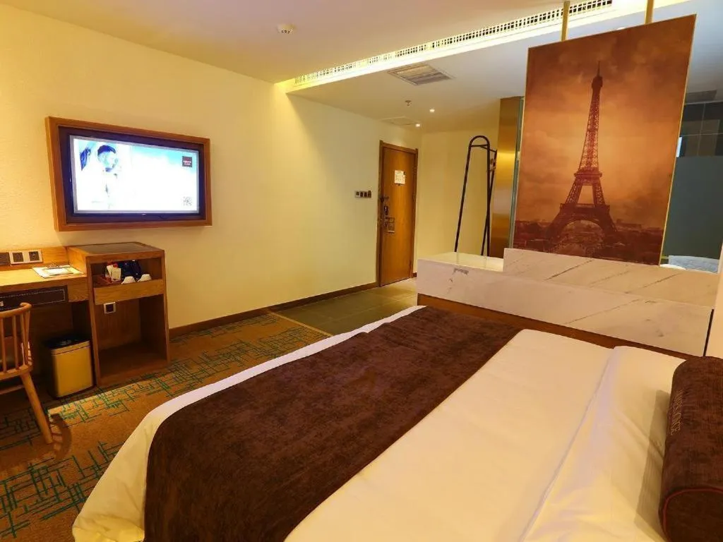 Bed in James Joyce Coffetel·Shenyang North Railway Station Shifu Square