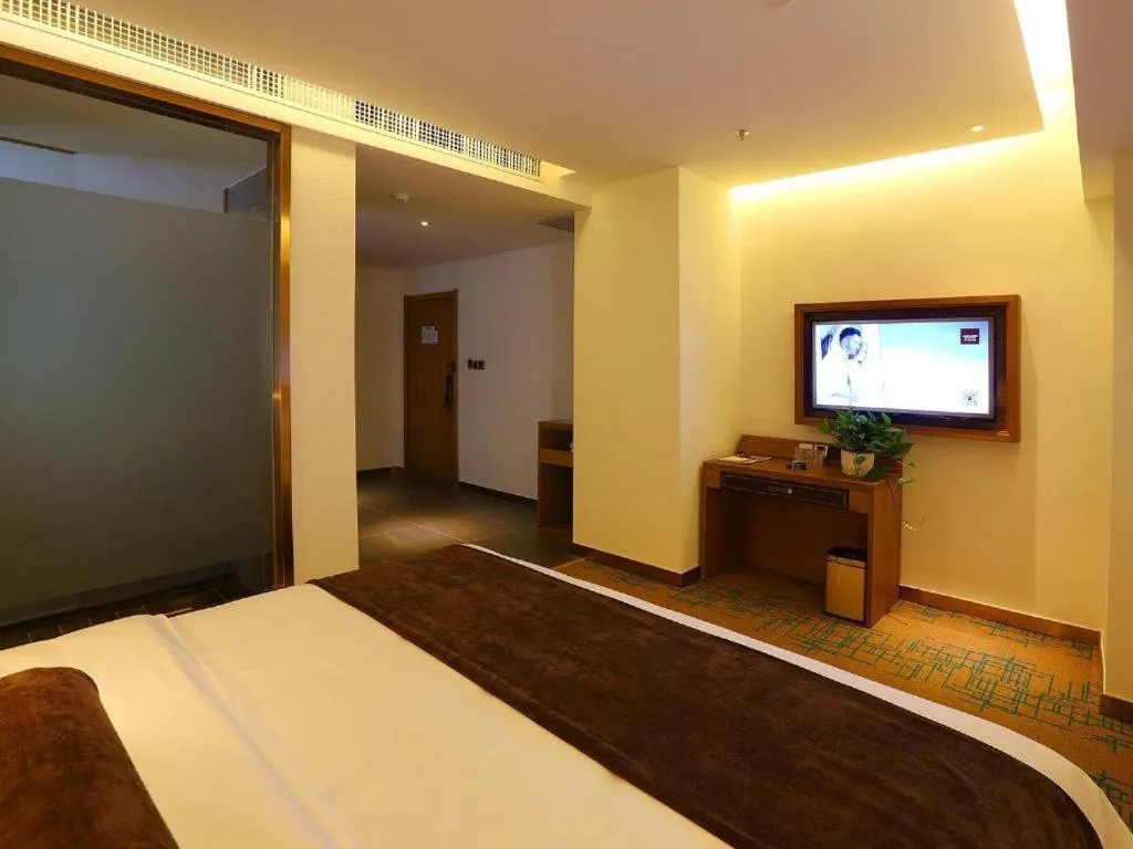Bed in James Joyce Coffetel·Shenyang North Railway Station Shifu Square