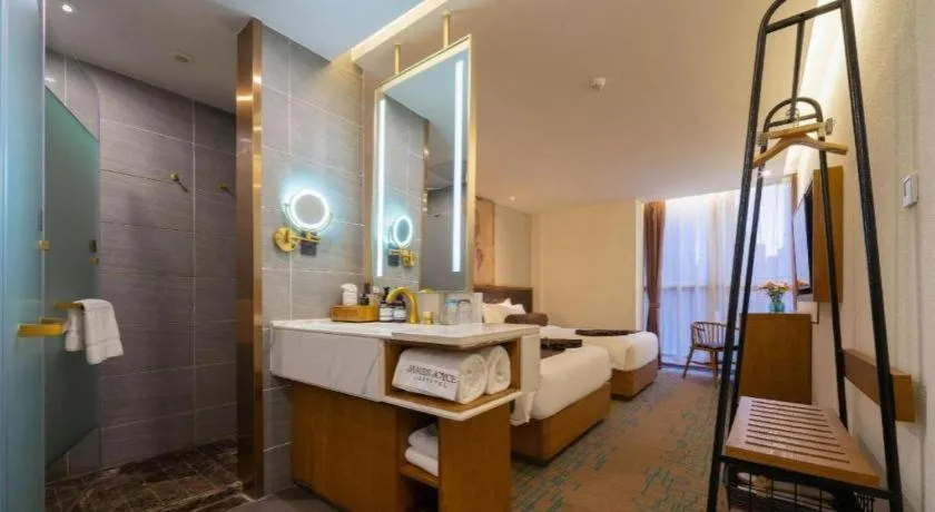 Bed in James Joyce Coffetel·Shenyang North Railway Station Shifu Square