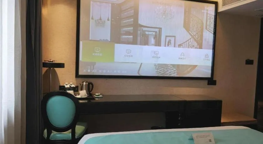 Bed in Xana Hotelle·Nanchang Bayi Square Metro Station