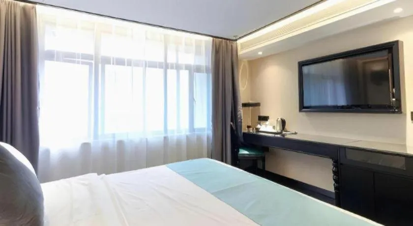 Bed in Xana Hotelle·Nanchang Bayi Square Metro Station