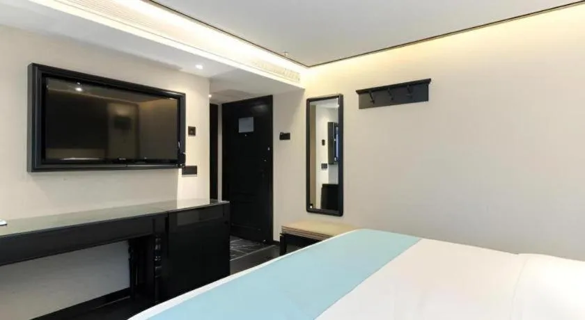 Bed in Xana Hotelle·Nanchang Bayi Square Metro Station