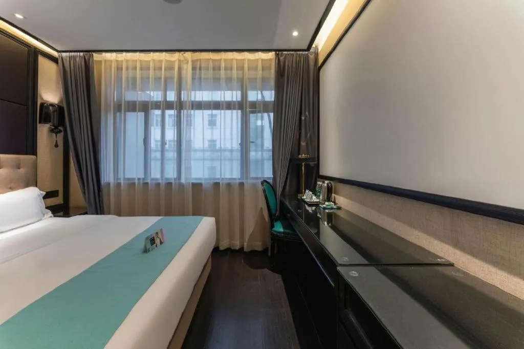 Bed in Xana Hotelle·Nanchang Bayi Square Metro Station