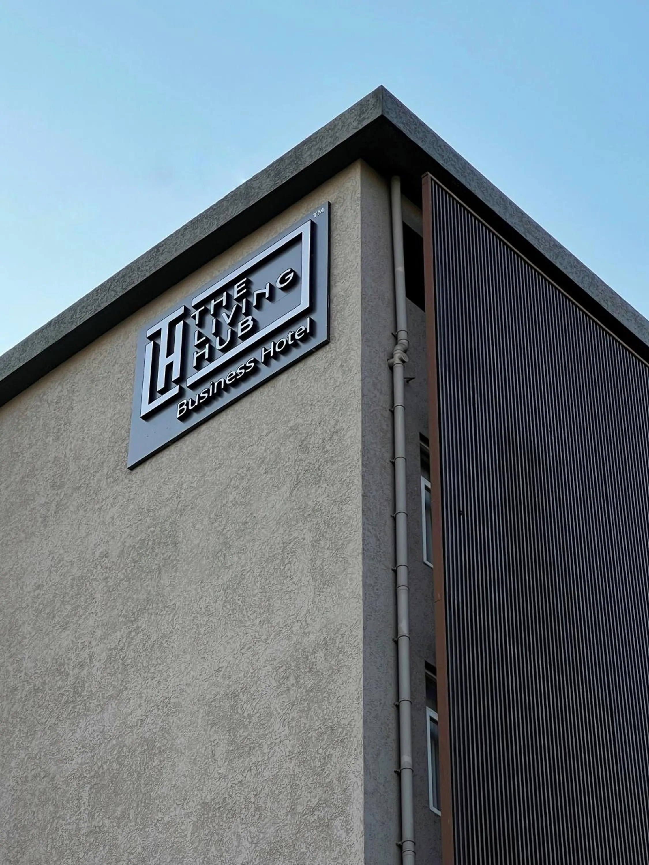 Property building in The Living Hub Business Hotel, Kolhapur