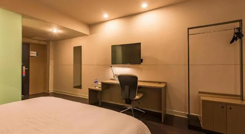 Bed in Jinjiang Inn Select Xuzhou High-speed Railway Station Kunpeng Road