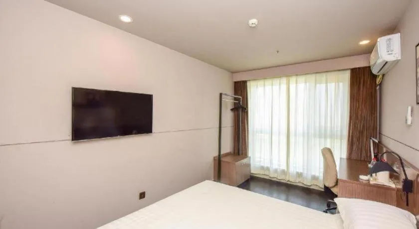 Bed in Jinjiang Inn Style Shijiazhuang Zhongshan Xi Road Yuxi Park