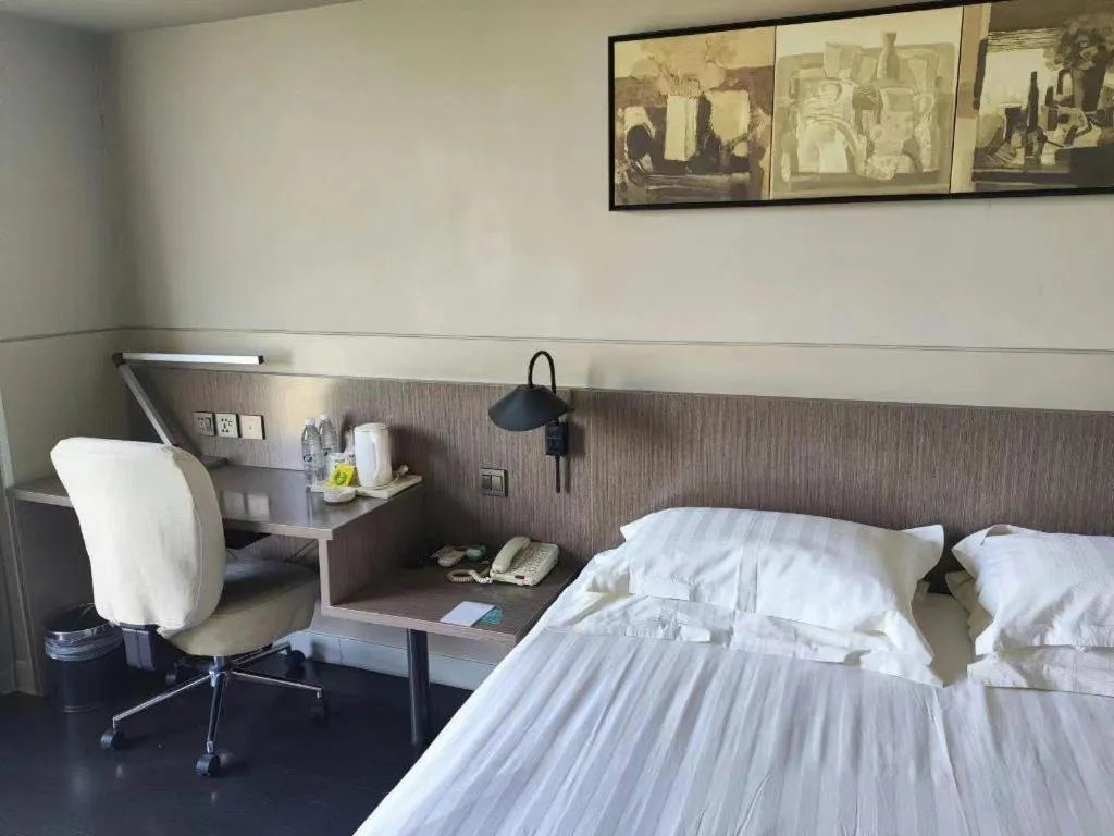 Bed in Jinjiang Inn Style Shijiazhuang Zhongshan Xi Road Yuxi Park
