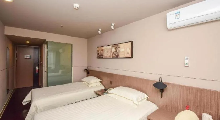 Bed in Jinjiang Inn Style Shijiazhuang Zhongshan Xi Road Yuxi Park