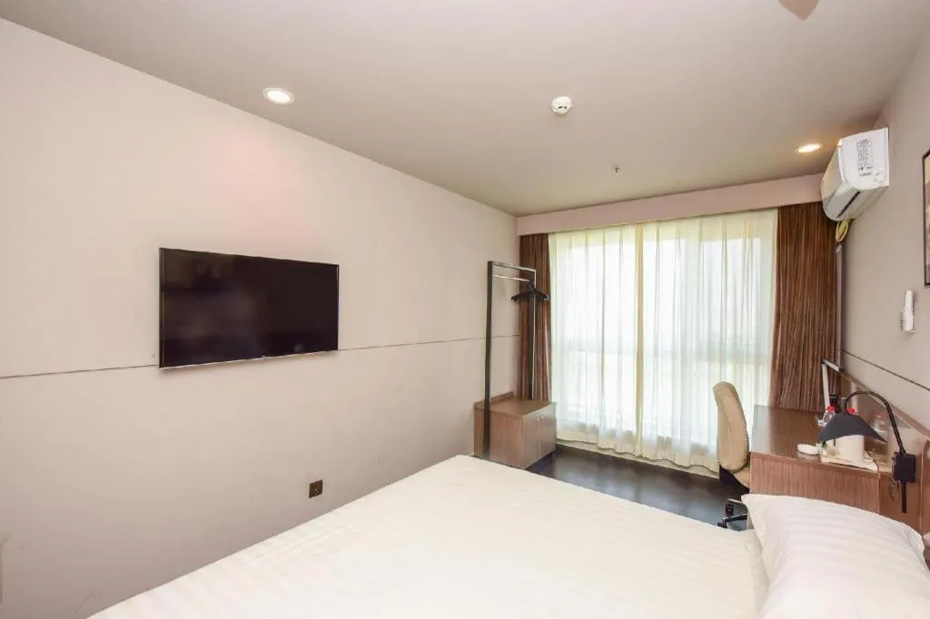 Bed in Jinjiang Inn Style Shijiazhuang Zhongshan Xi Road Yuxi Park