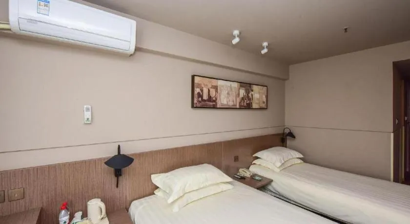 Bed in Jinjiang Inn Style Shijiazhuang Zhongshan Xi Road Yuxi Park