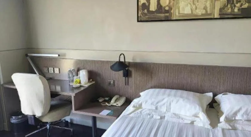 Bed in Jinjiang Inn Style Shijiazhuang Zhongshan Xi Road Yuxi Park