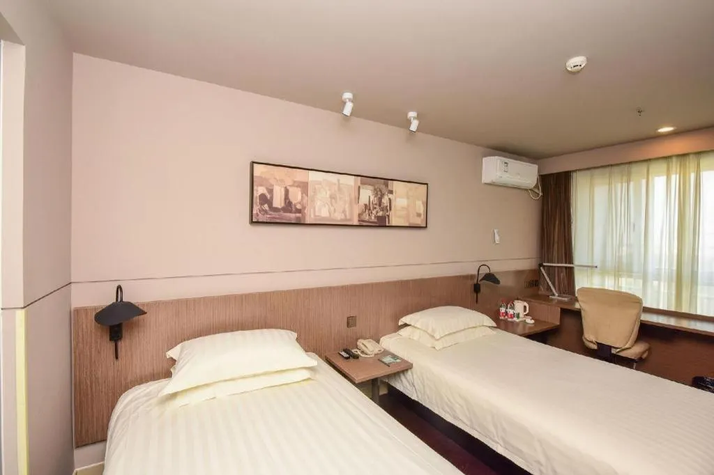 Bed in Jinjiang Inn Style Shijiazhuang Zhongshan Xi Road Yuxi Park