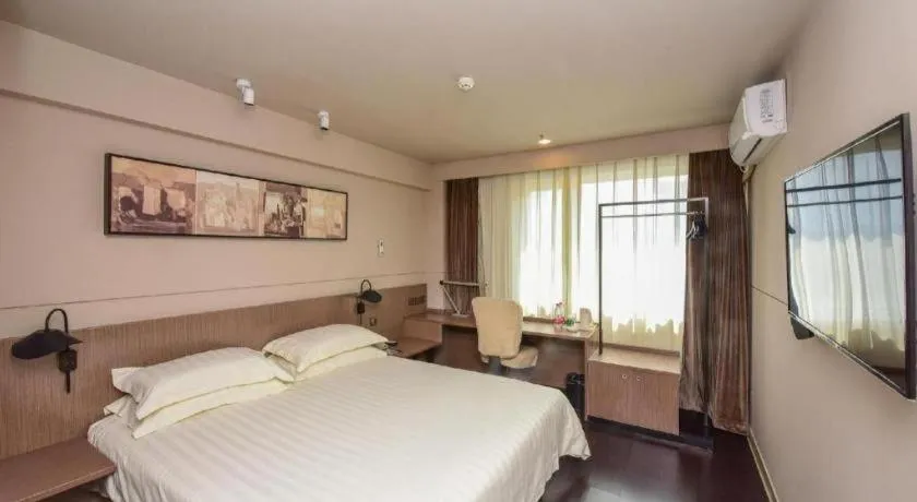 Bed in Jinjiang Inn Style Shijiazhuang Zhongshan Xi Road Yuxi Park