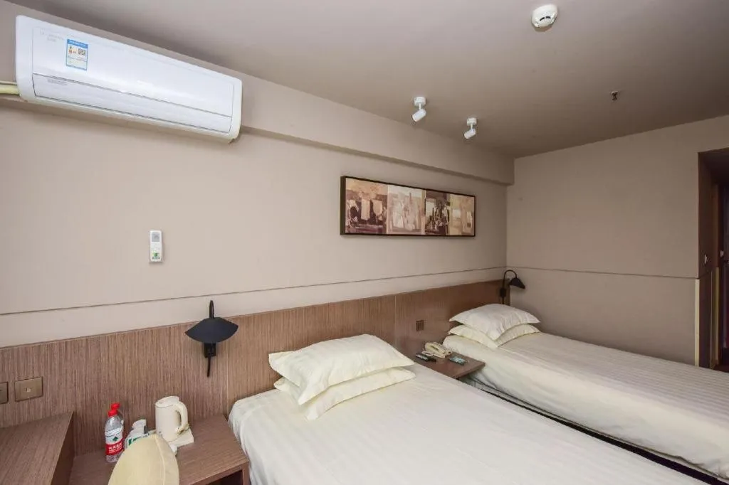 Bed in Jinjiang Inn Style Shijiazhuang Zhongshan Xi Road Yuxi Park