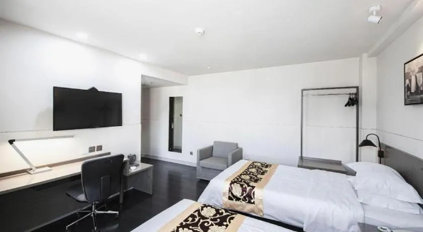 Bed in Jinjiang Inn Select Changchun Yuanda Street