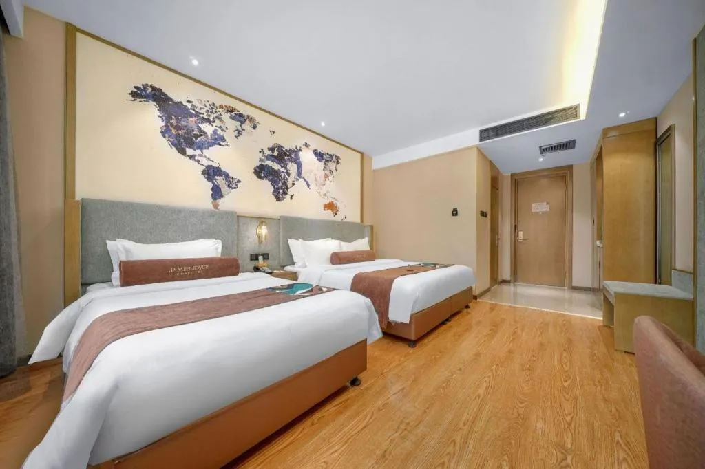 Bed in James Joyce Coffetel·Changchun Railway Station