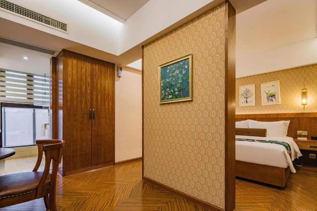 Bed in James Joyce Coffetel Chengdu Century City Convention and Exhibition Center