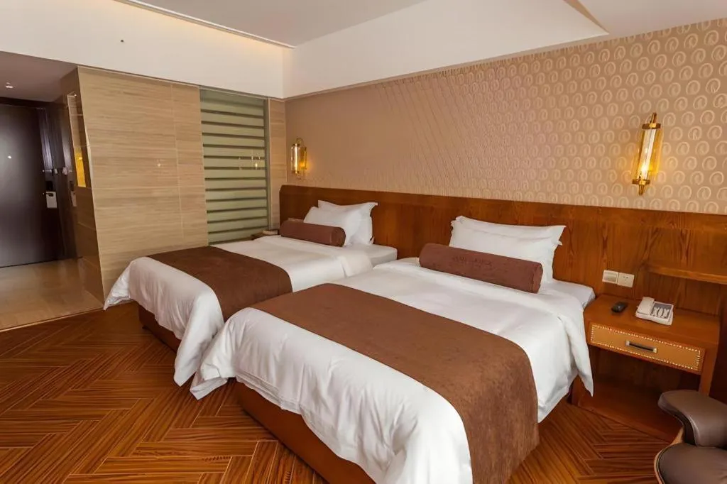 Bed in James Joyce Coffetel Chengdu Century City Convention and Exhibition Center