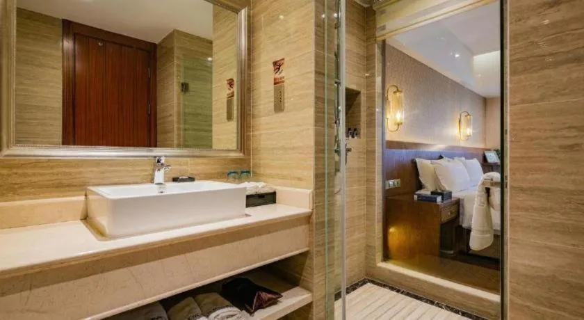 Bed in James Joyce Coffetel Chengdu Century City Convention and Exhibition Center