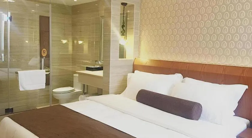 Bed in James Joyce Coffetel Chengdu Century City Convention and Exhibition Center