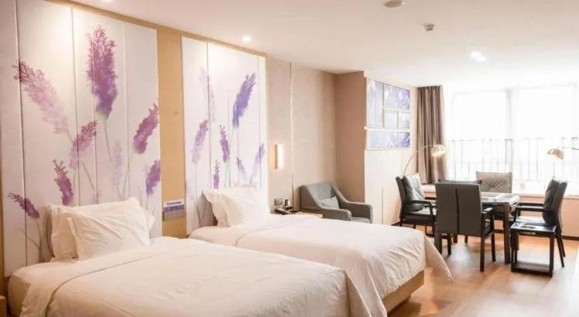 Bed in Lavande Hotels·Xuzhou New District Meidi Square