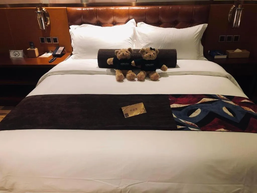 Bed in James Joyce Coffetel·Nanchong Southern Government Center