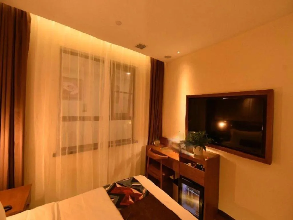 Bed in James Joyce Coffetel·Beijing Yizhuang Development Zone Dazu Square Tongji Road