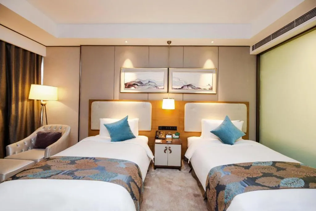 Bed in Lakehome Hotel Konggang