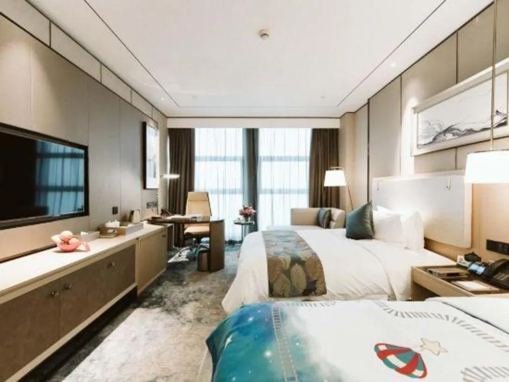 Bed in Lakehome Hotel Konggang