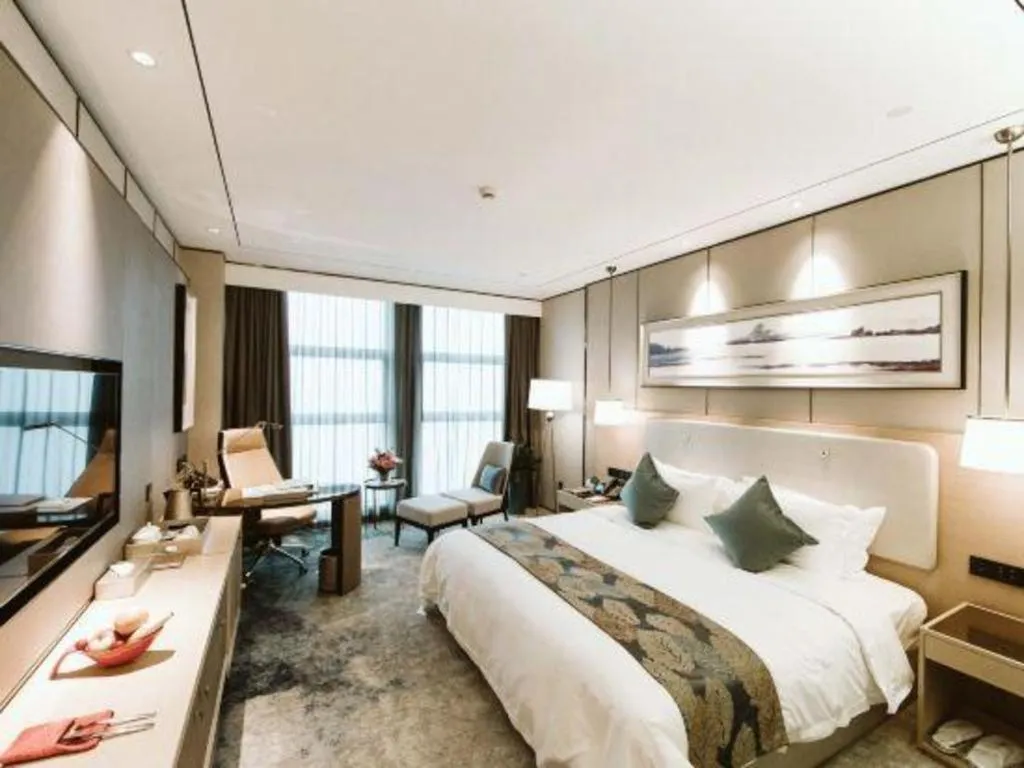 Bed in Lakehome Hotel Konggang