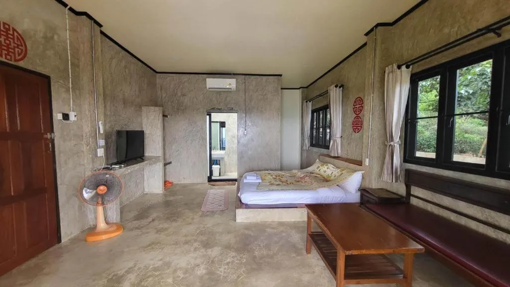 Bed in Baan Hom Muen Li