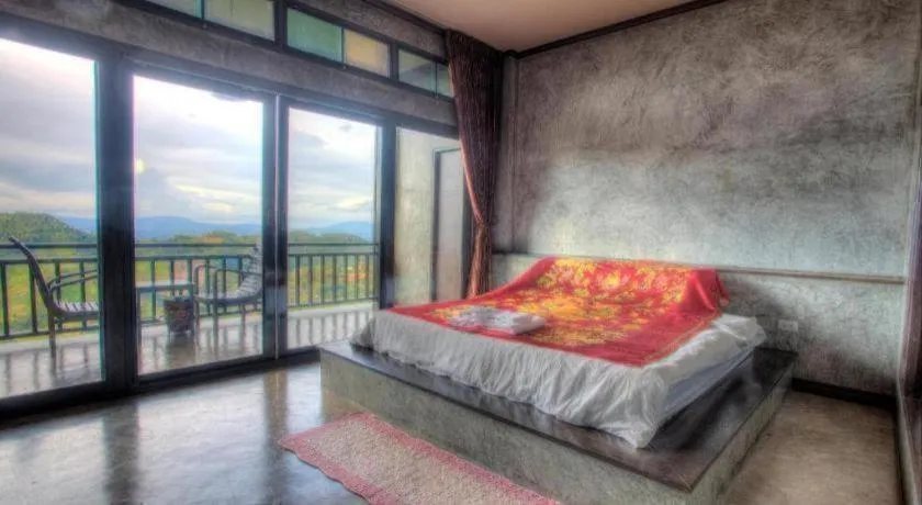 Bed in Baan Hom Muen Li