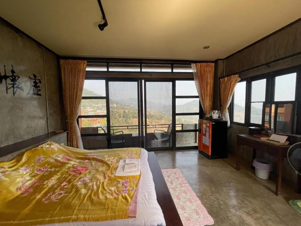 Bed in Baan Hom Muen Li