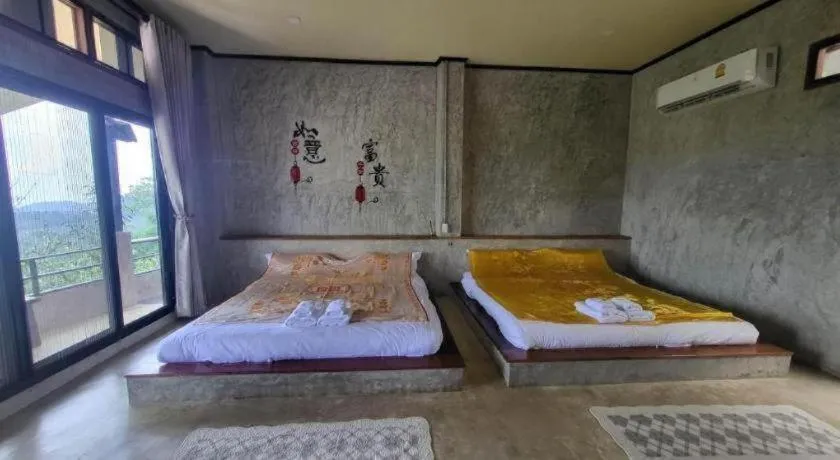 Bed in Baan Hom Muen Li
