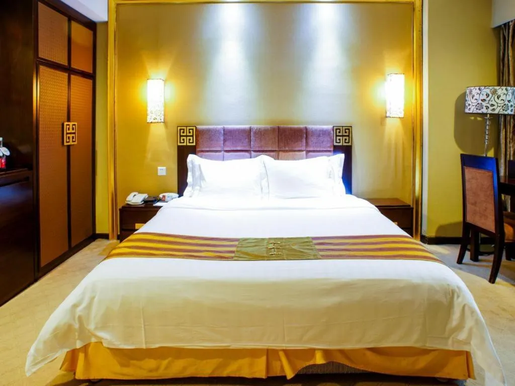 Bed in Yimi Hotel Guangzhou Sport College Branch