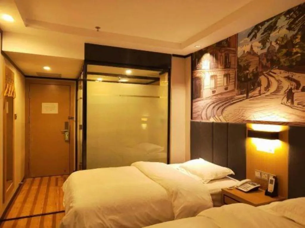 Bed in Yimi Hotel Guangzhou Sport College Branch