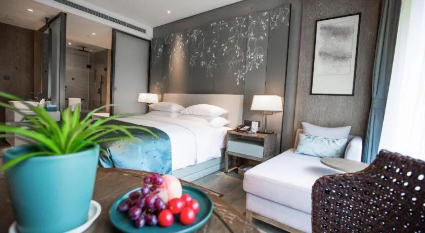 Bed in Landison Xinan Hotel Hangzhou