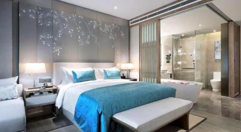 Bed in Landison Xinan Hotel Hangzhou